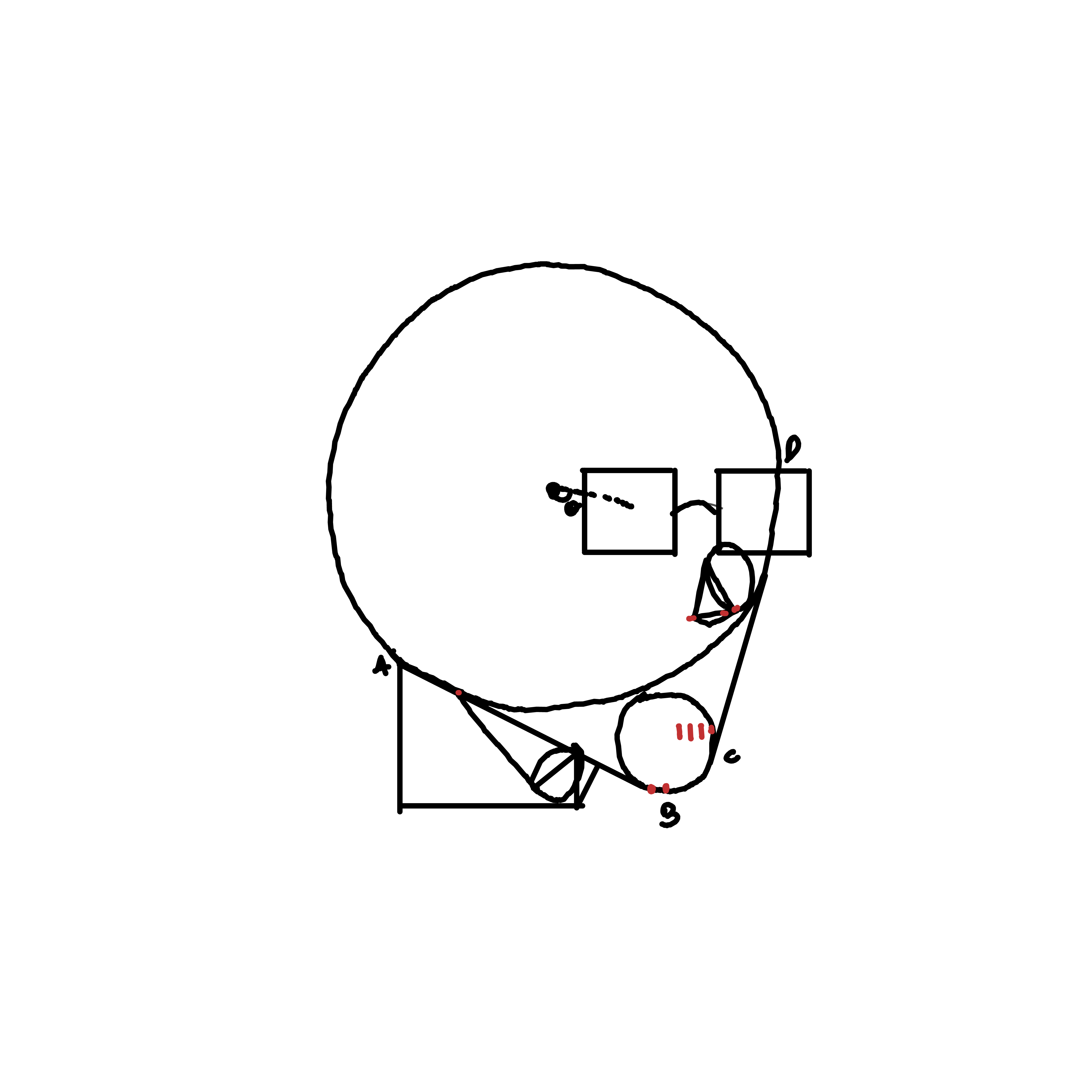 Head geometry sketch
